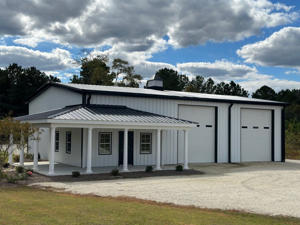 Commodities Storage Building Construction, Goldsboro Carolina Bay
